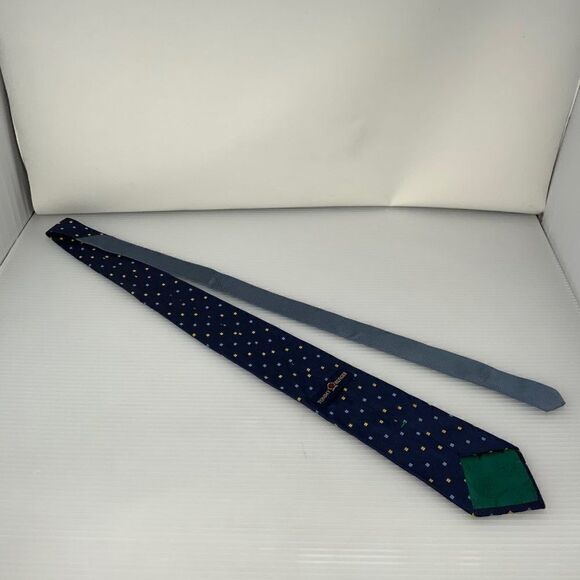 Tommy Hilfiger Mens Tie Blue Business Work Designer Necktie (E3) - Picture 3 of 5